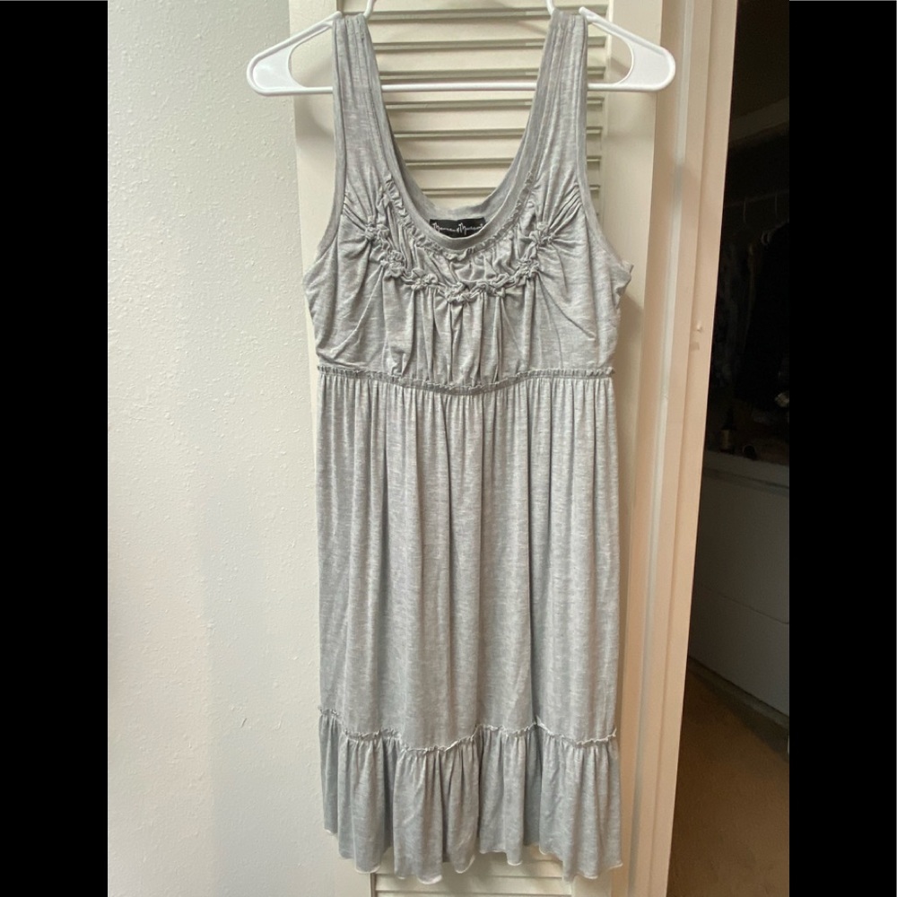 🩶Mercer & Madison • gray dress • S • EUC